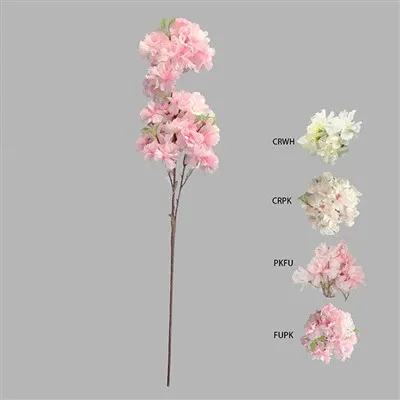 Seria kolorów sztucznych kwiatów